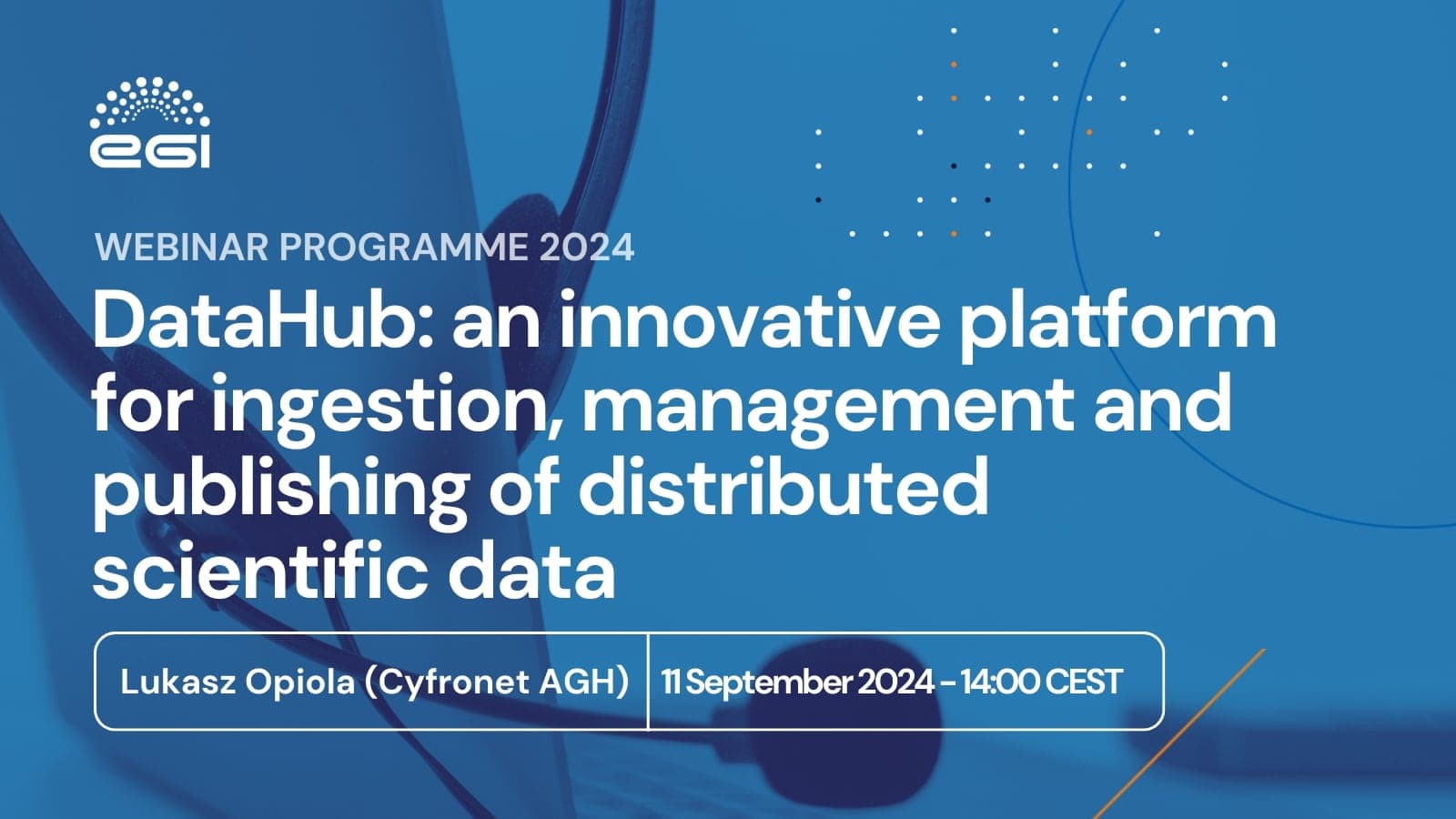 EGI DataHub webinar